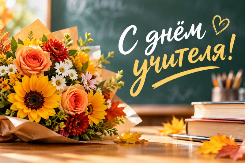 С Днём учителя!